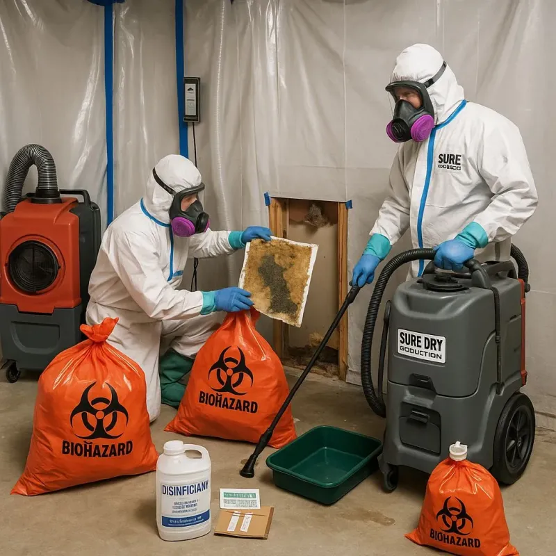 Contaminated Water Handling Protocols process in Suamico, WI