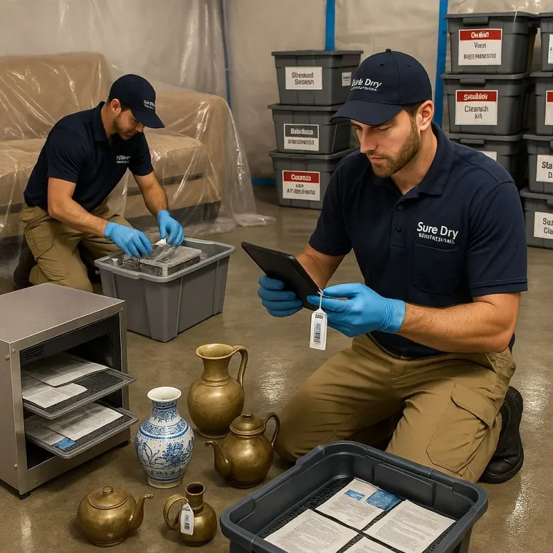 Content Protection and Restoration process in Suamico, WI
