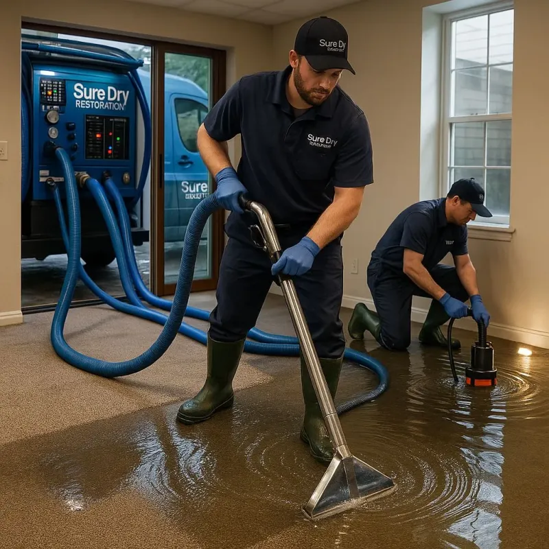 Water Extraction and Removal process in Suamico, WI